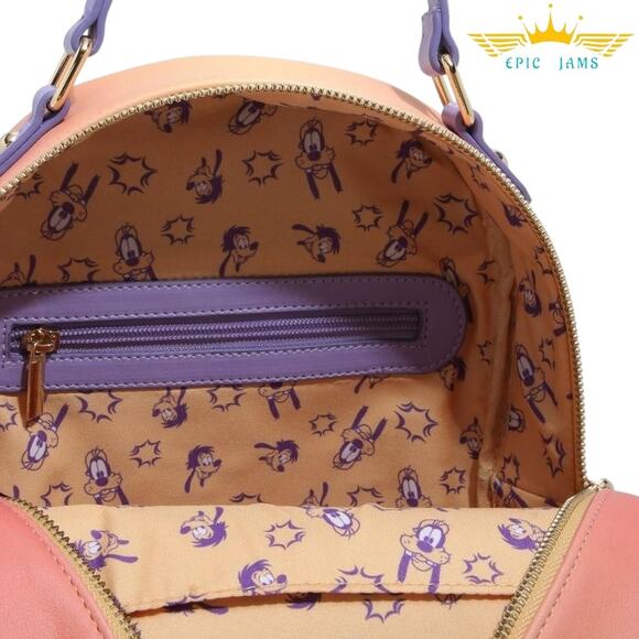 Disney A Goofy Movie Max and Roxanne Spoonerville Sound Mini Backpack Bag - Picture 3 of 3